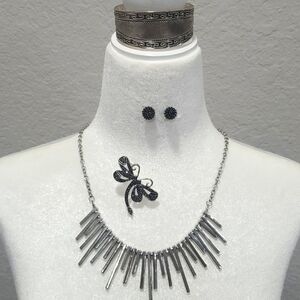 4 Piece Matching Necklace Set